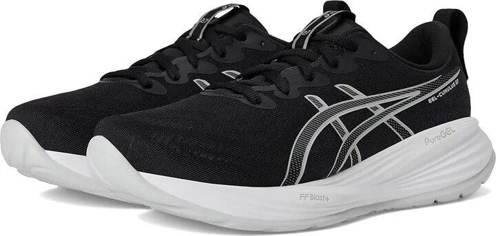 ASICS GEL-Cumulus 27 Women's Running Shoes Black/Concrete : 11.5 D - Wide, Synthetic