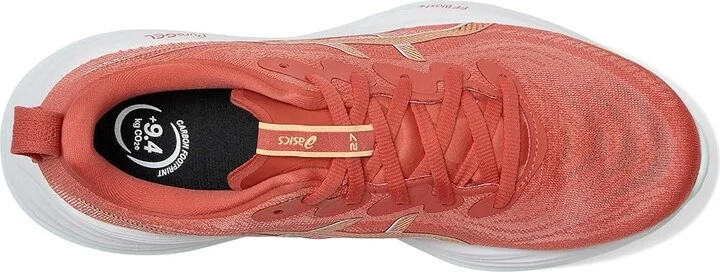 ASICS GEL-Cumulus 27 Women's Running Shoes Dark Pink Clay/Cream : 6.5 B - Medium, Synthetic - Image 2