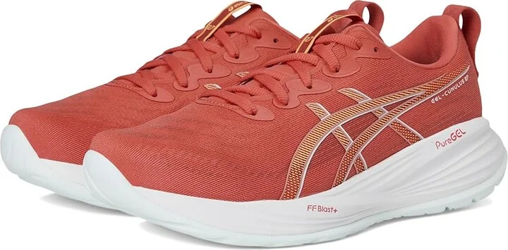 ASICS GEL-Cumulus 27 Women's Running Shoes Dark Pink Clay/Cream : 6.5 B - Medium, Synthetic