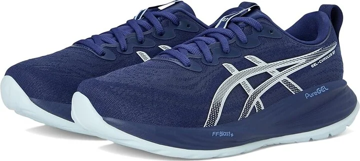 ASICS GEL-Cumulus 27 Women's Running Shoes Indigo Blue/Cool Grey : 10 B - Medium, Synthetic