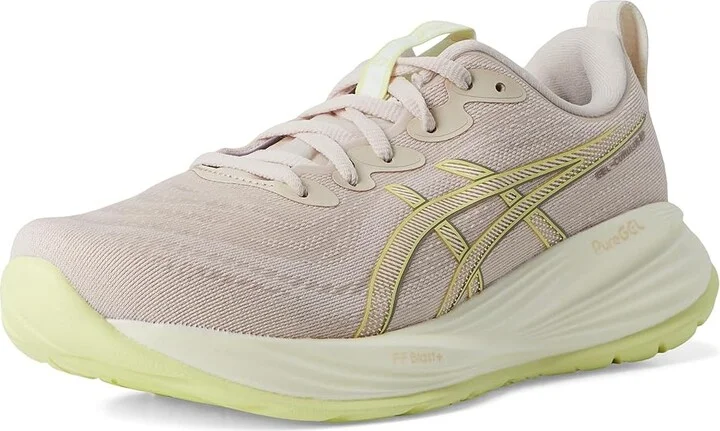 ASICS GEL-Cumulus 27 Women's Running Shoes Mineral Beige/Huddle Yellow : 6 B - Medium, Synthetic - Image 5