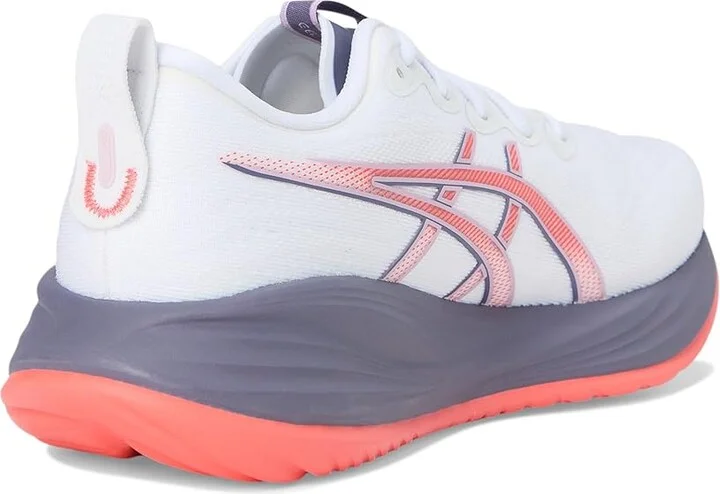 ASICS GEL-Cumulus 27 Women's Running Shoes White/Greyish Purple : 5.5 B - Medium, Synthetic - Image 4