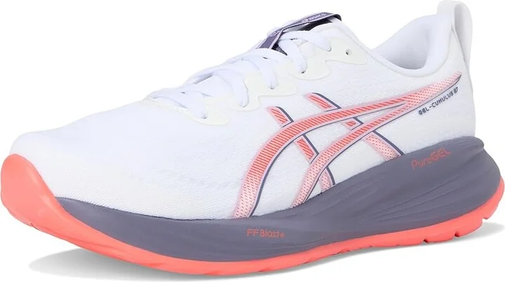 ASICS GEL-Cumulus 27 Women's Running Shoes White/Greyish Purple : 5.5 B - Medium, Synthetic - Image 5