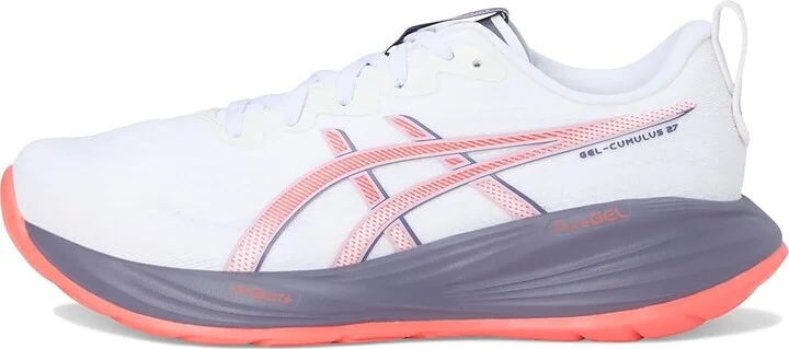 ASICS GEL-Cumulus 27 Women's Running Shoes White/Greyish Purple : 5.5 B - Medium, Synthetic - Image 6