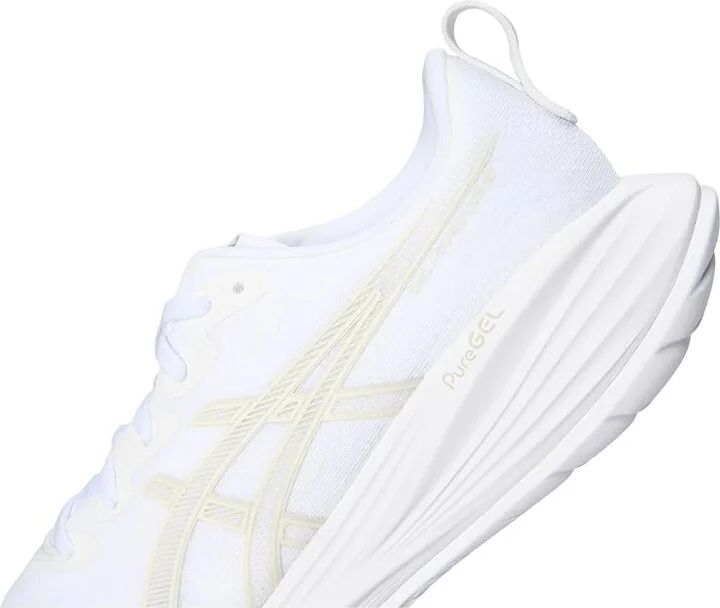 ASICS GEL-Cumulus 27 Women's Running Shoes White/Lake Grey : 10.5 B - Medium, Synthetic - Image 7
