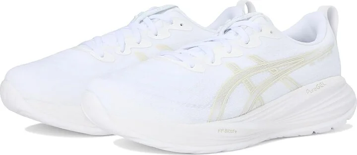 ASICS GEL-Cumulus 27 Women's Running Shoes White/Lake Grey : 10.5 B - Medium, Synthetic