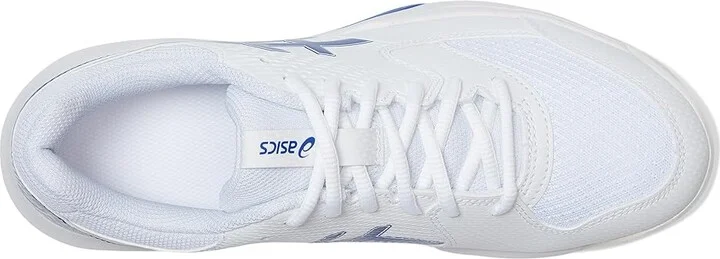 ASICS Gel-Dedicate 8 Men's Shoes White/Dark Cobalt : 9.5 D - Medium, Synthetic - Image 2