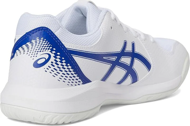 ASICS Gel-Dedicate 8 Men's Shoes White/Dark Cobalt : 9.5 D - Medium, Synthetic - Image 4