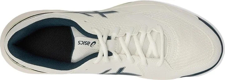 ASICS GEL-Dedicate 8 Pickleball Men's Shoes Cream / Tranquil Teal : 12 D - Medium, Synthetic - Image 2