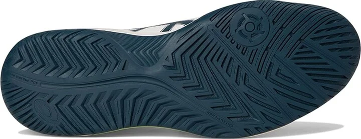ASICS GEL-Dedicate 8 Pickleball Men's Shoes Cream / Tranquil Teal : 12 D - Medium, Synthetic - Image 3