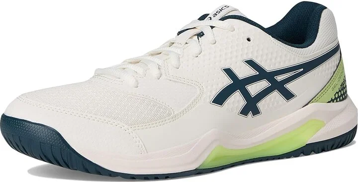 ASICS GEL-Dedicate 8 Pickleball Men's Shoes Cream / Tranquil Teal : 12 D - Medium, Synthetic - Image 5