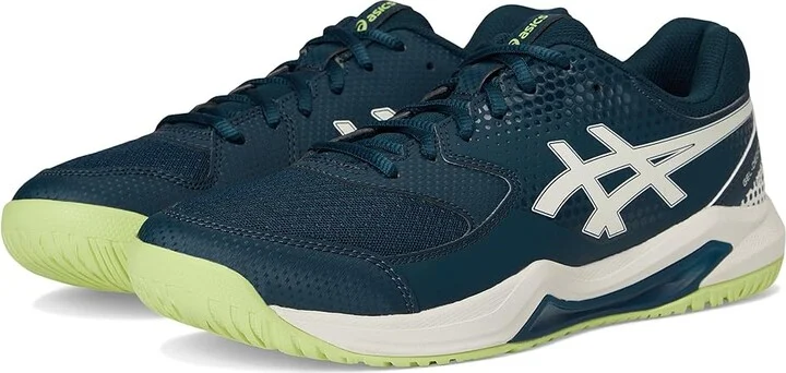 ASICS GEL-Dedicate 8 Pickleball Men's Shoes Tranquil Teal / Cream : 10 D - Medium, Synthetic