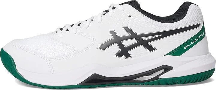ASICS Gel-Dedicate 8 Wide Men's Cross Training Shoes White/Midnight : 7.5 EE - Wide, Synthetic - Image 6