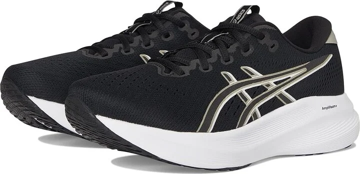 ASICS Gel-excite 11 Women's Shoes Black/Meteor Grey : 10 D - Wide, Textile
