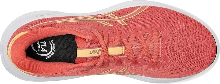 ASICS Gel-excite 11 Women's Shoes Dark Pink Clay/Orange Glow : 6 B - Medium, Textile - Image 2