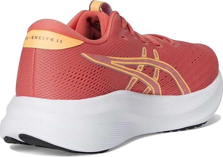 ASICS Gel-excite 11 Women's Shoes Dark Pink Clay/Orange Glow : 6 B - Medium, Textile - Image 4