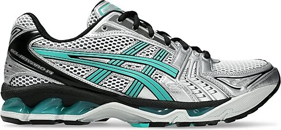 ASICS Gel-Kayano 14 Sportstyle Sneakers in White/Waterfall at Urban Outfitters