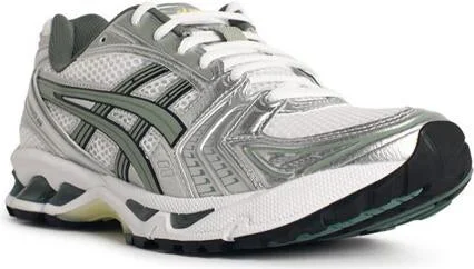 Asics 'Gel-Kayano 14' White Tech Fabric Blend Sneakers - Image 2