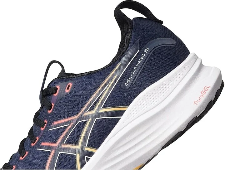 ASICS GEL-Kayano(r) 32 Men's Shoes Midnight/Black : 11 D - Medium, Synthetic - Image 7
