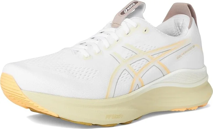 ASICS GEL-Kayano(r) 32 Men's Shoes White/Orange Glow : 7.5 EE - Wide, Synthetic - Image 5