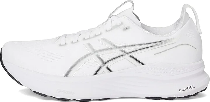 ASICS GEL-Kayano(r) 32 Men's Shoes White/Pure Silver : 10.5 D - Medium, Synthetic - Image 6