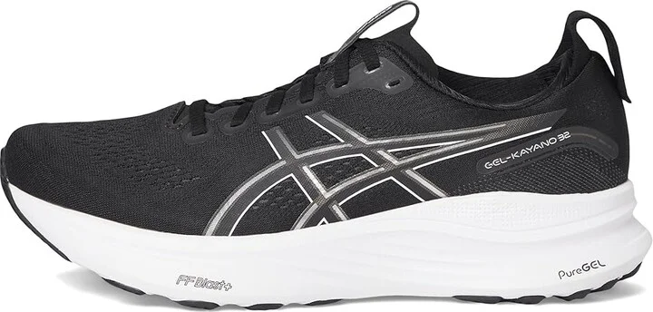 ASICS GEL-Kayano(r) 32 Women's Shoes Black/White : 7.5 2A - Narrow, Synthetic - Image 6