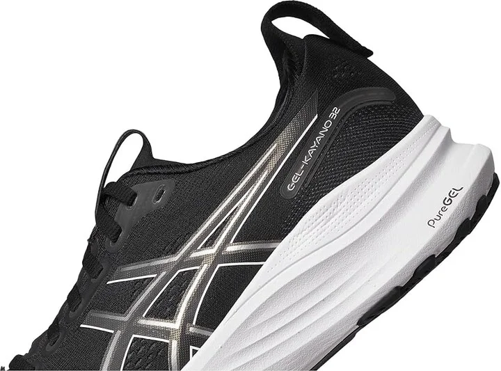 ASICS GEL-Kayano(r) 32 Women's Shoes Black/White : 7.5 2A - Narrow, Synthetic - Image 7