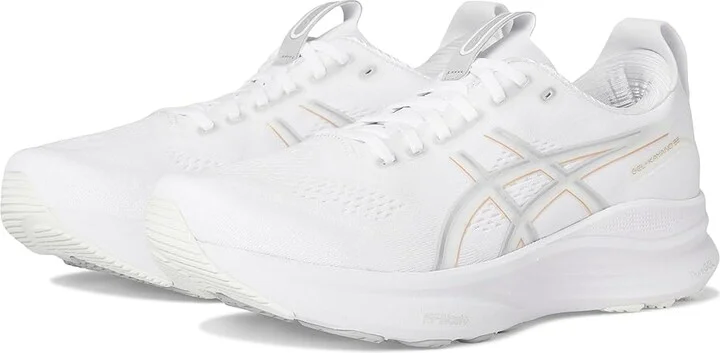 ASICS GEL-Kayano(r) 32 Women's Shoes White/Champagne : 7.5 B - Medium, Synthetic