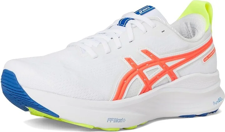 ASICS GEL-Kayano(r) 32 Women's Shoes White/Flash Coral : 11 B - Medium, Synthetic - Image 5