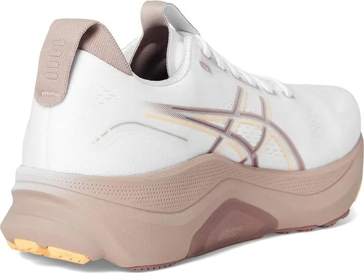 ASICS GEL-Kayano(r) 32 Women's Shoes White/Orange Glow : 10 B - Medium, Synthetic - Image 4
