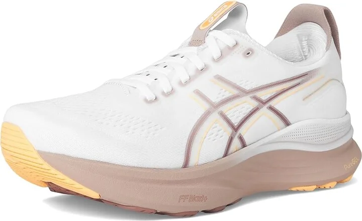 ASICS GEL-Kayano(r) 32 Women's Shoes White/Orange Glow : 10 B - Medium, Synthetic - Image 5