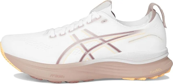 ASICS GEL-Kayano(r) 32 Women's Shoes White/Orange Glow : 10 B - Medium, Synthetic - Image 6