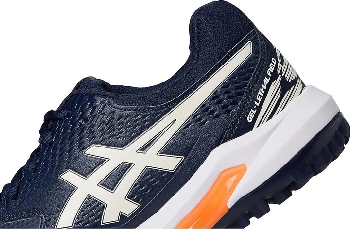 ASICS Gel-lethal Field 2 Athletic Shoes Midnight/Cream : Men's 8.5 - Women's 10 Medium, Synthetic - Image 7