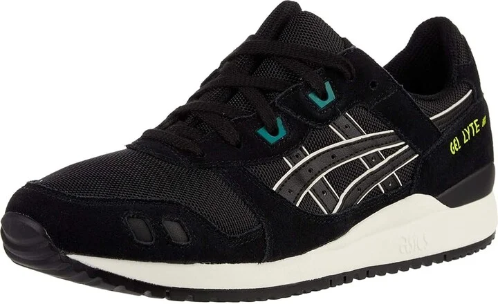 ASICS Gel-Lyte III Og Men's Shoes Black/Black : 11 D - Medium, Leather/Synthetic - Image 2
