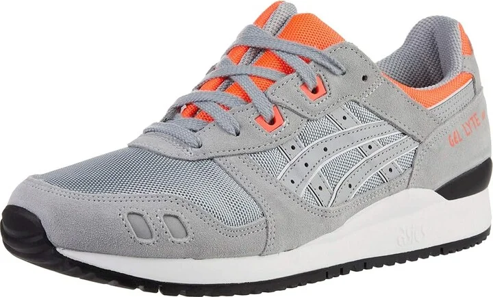 ASICS Gel-Lyte III Og Men's Shoes Piedmont Grey/Piedmont Grey : 9 D - Medium, Leather/Synthetic - Image 2