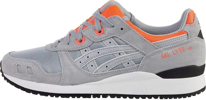 ASICS Gel-Lyte III Og Men's Shoes Piedmont Grey/Piedmont Grey : 9 D - Medium, Leather/Synthetic - Image 7