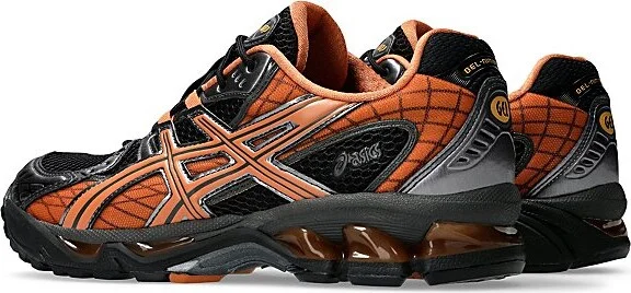 ASICS Gel-Nimbus 10.1 Sportstyle Sneakers in Black/Rust Orange at Urban Outfitters - Image 2