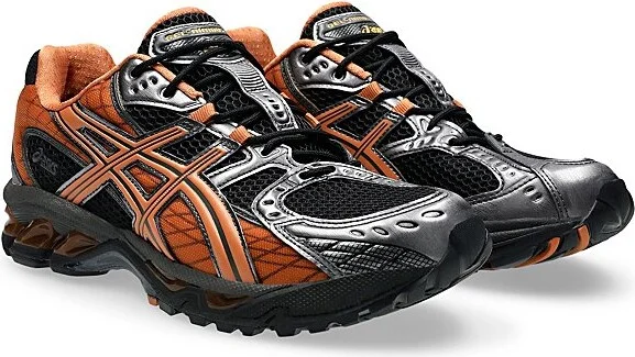 ASICS Gel-Nimbus 10.1 Sportstyle Sneakers in Black/Rust Orange at Urban Outfitters - Image 5