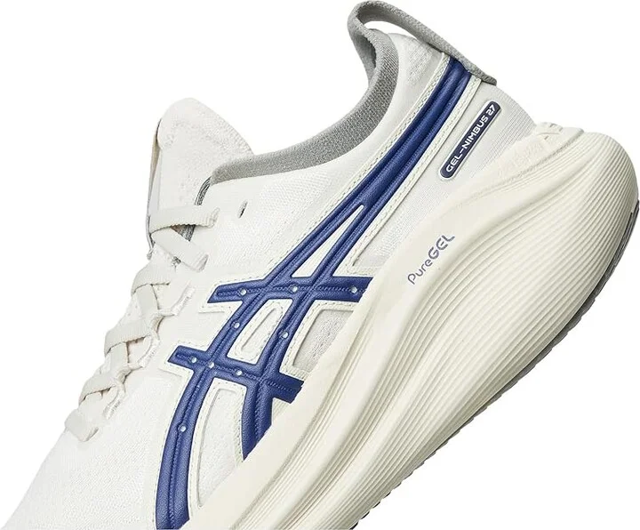 ASICS GEL-Nimbus 27 ATC Women's Running Shoes Birch/Indigo Blue : 9.5 B - Medium, Synthetic - Image 7