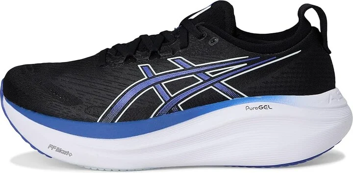 ASICS GEL-Nimbus 27 Men's Running Shoes Black/Dark Cobalt : 10 D - Medium, Textile - Image 6