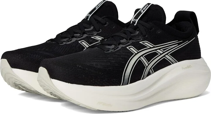 ASICS GEL-Nimbus 27 Men's Running Shoes Black/Lake Grey : 10 D - Medium, Textile