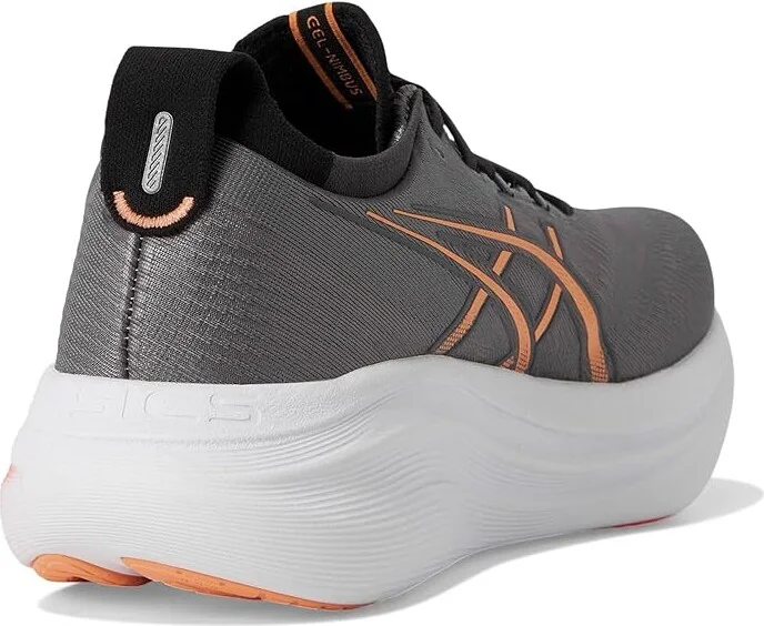 ASICS GEL-Nimbus 27 Men's Running Shoes Carbon/Mojave : 10.5 D - Medium, Textile - Image 4