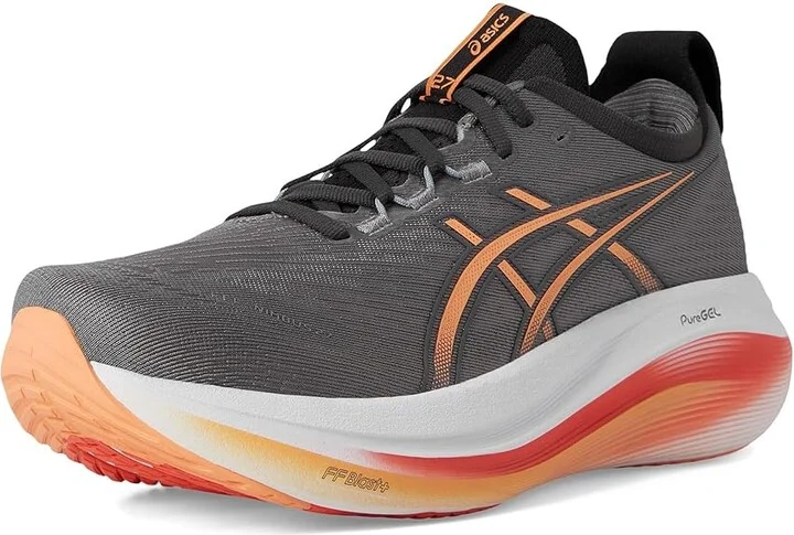 ASICS GEL-Nimbus 27 Men's Running Shoes Carbon/Mojave : 10.5 D - Medium, Textile - Image 5