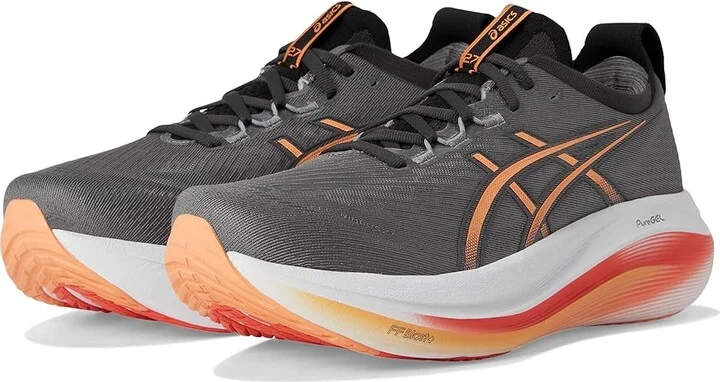 ASICS GEL-Nimbus 27 Men's Running Shoes Carbon/Mojave : 10.5 D - Medium, Textile