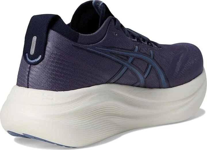 ASICS GEL-Nimbus 27 Men's Running Shoes Indigo Fog/Denim Blue : 14 EE - Wide, Textile - Image 4