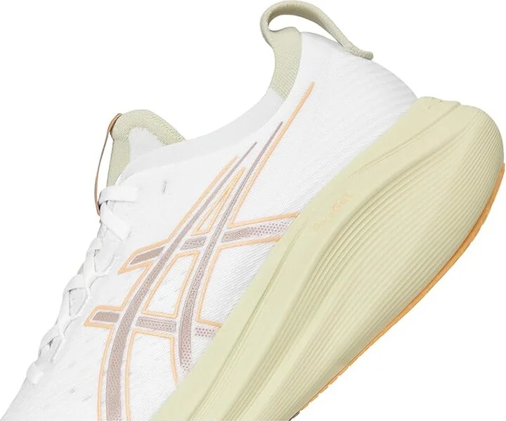 ASICS GEL-Nimbus 27 Men's Running Shoes White/Fawn : 10 D - Medium, Textile - Image 7