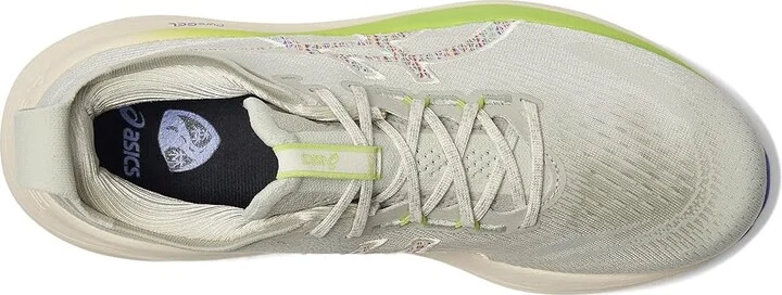ASICS GEL-Nimbus 27 Trail Men's Running Shoes Nature Bathing/Lime Green : 10 D - Medium, Synthetic - Image 2