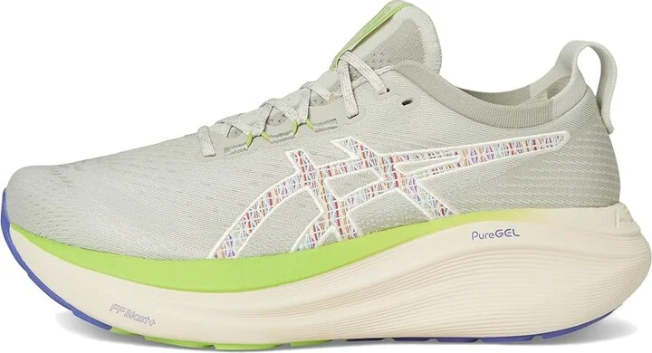 ASICS GEL-Nimbus 27 Trail Men's Running Shoes Nature Bathing/Lime Green : 10 D - Medium, Synthetic - Image 6