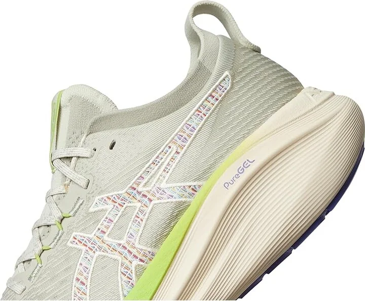 ASICS GEL-Nimbus 27 Trail Men's Running Shoes Nature Bathing/Lime Green : 10 D - Medium, Synthetic - Image 7