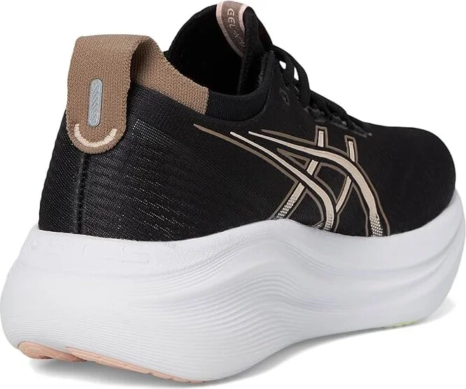 ASICS GEL-Nimbus 27 Women's Running Shoes Black/Breeze : 9.5 B - Medium, Textile - Image 4
